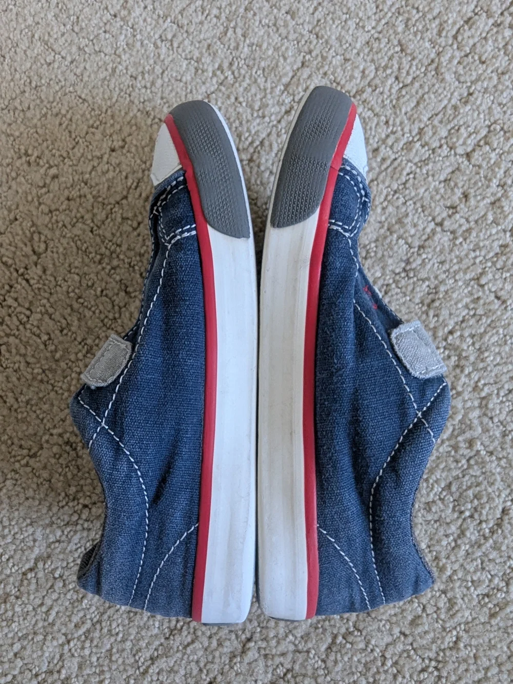 See Kai Run Canvas Sneakers Hook & Loop Unisex Kids Shoes Toddler 11 Athletic
